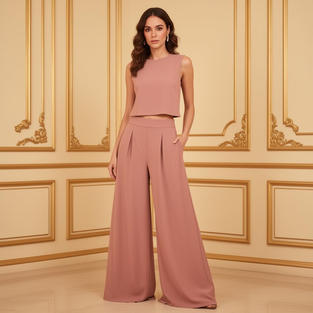 Rose Palazzo Set